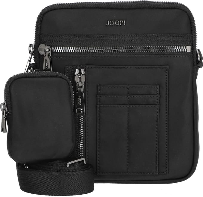 JOOP! Schoudertas Barletta Milo Shoulderbag Black Zwart