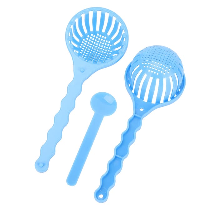 Plastic Pompom DIY Vilten Bal Maken Shaker Kasjmier Bal Russische Borduurtools blue