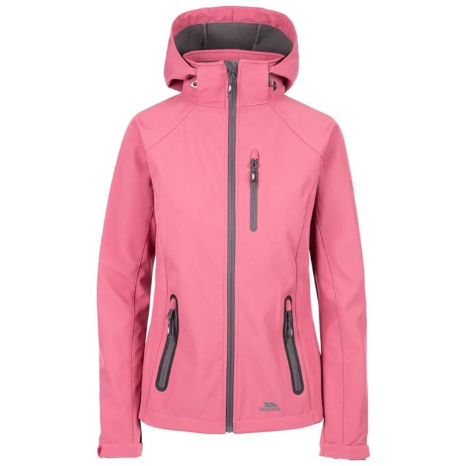 Trespass - Dames Bela II Waterbestendige Softshell Jas (Rozebloesem)