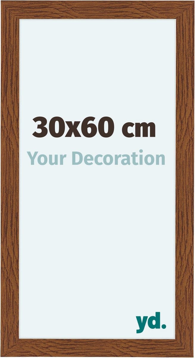 Your Decoration - Fotolijst 30x60 cm - MDF - Eiken Rustiek - Como