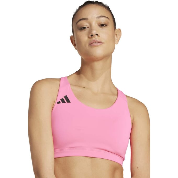 Adidas Performance Adizero Essentials Run Medium Support Bra Lucid  Taglia: L (C-D) | Reggiseni sportivi Outlet | Donna