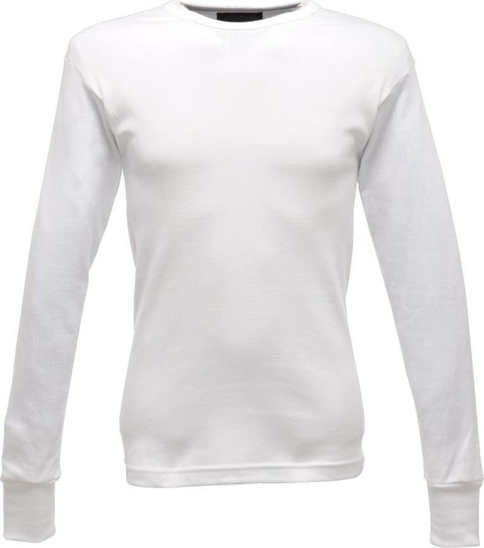 Regatta Thermal Long Sleeve Vest RG112 - White - XL