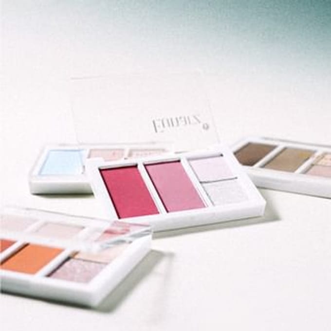 Eunarz - Pure Gold Series Cheek & Eyeshadow Palette - 3 Types CP03# Graceful Ballet - 6.9g