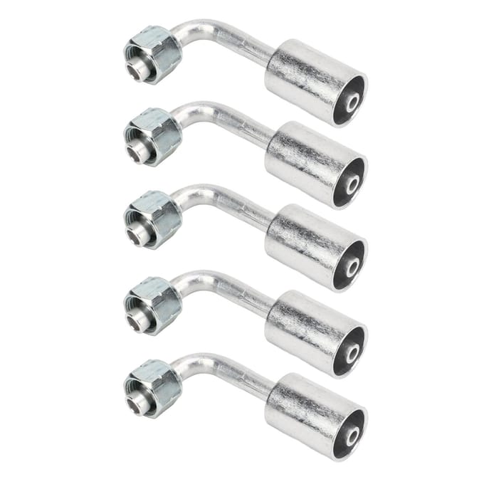 10 Stuks 38in Airconditioning 90 Graden Beadlock Aluminium AC Splicer Slangkoppelingen Adapter