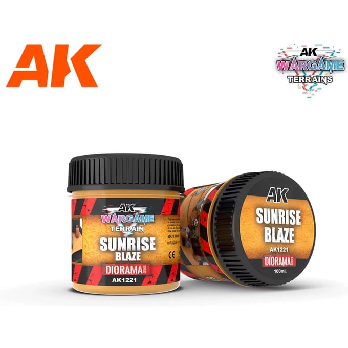 Verf - Textuur AK Interactive Battle Grounds Sunrise Blaze