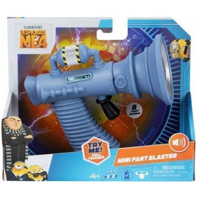 Despicable Me 4 - Mini Fart Blaster - 8 scheetgeluiden
