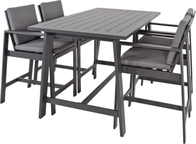 Barset Malibu | Charcoal | Aluminium | Lesli Living