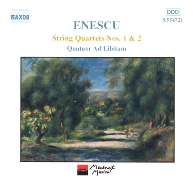 Quatuor Ad Libitum - Enescu: String Quartets (CD)