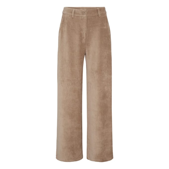 Corduroy broek met paspelzakken model 'TAMARY'