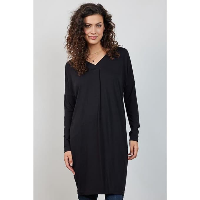 DIDI Dames Loose dress Indy Black maat 34