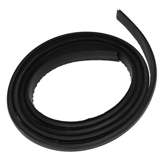 L-rail afdekstrip 2m rubber beschermende L-rail vulmiddel inpers afdekstrip voor gemakkelijk rollen black