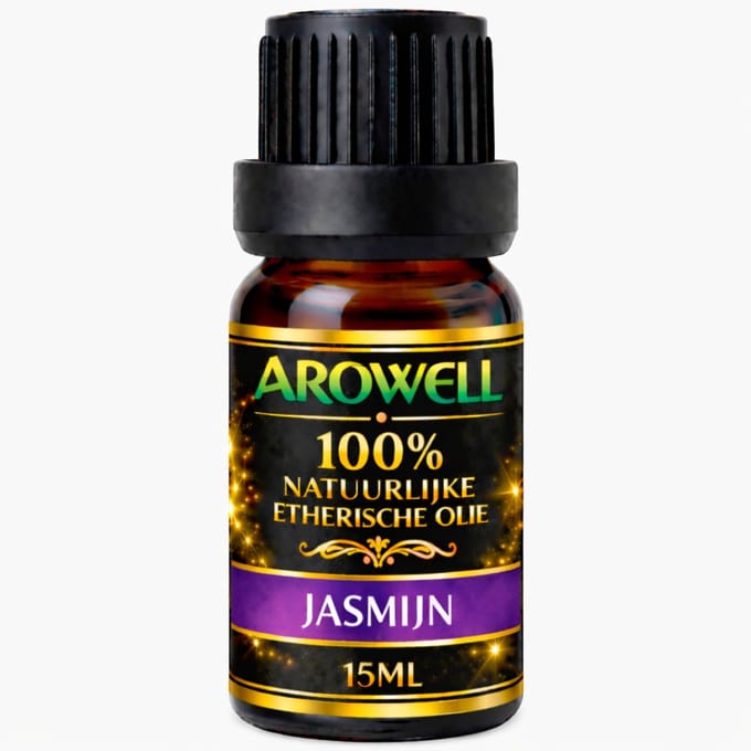 Arowell Jasmijn Etherische Olie – 15 ml – 100% Natuurlijk – Aromatherapie – Diffuser – Oliebrander – Sauna & Massage