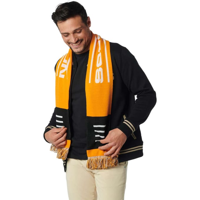 No Excess Scarf 3 coloured orange