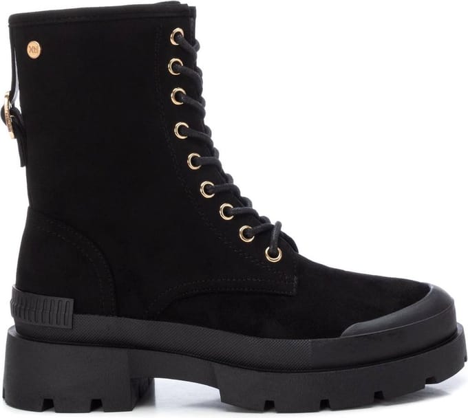 Xti 142025 Flat Booties Zwart EU 40 Vrouw