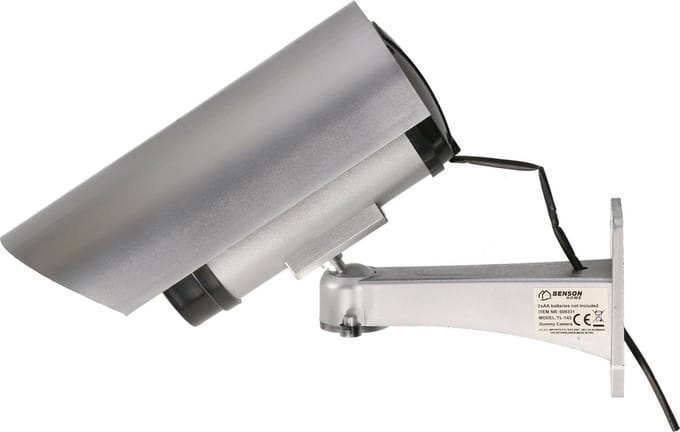 Draadloze Dummy Camera - Nepcamera Met LED Verlichting - Buitencamera