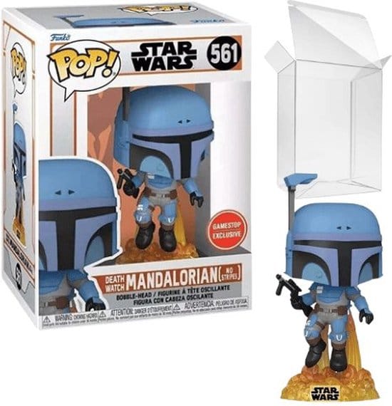 Funko Pop! Star Wars - Death Watch Mandalorian [No Stripes] #561 Exclusive Special Edition