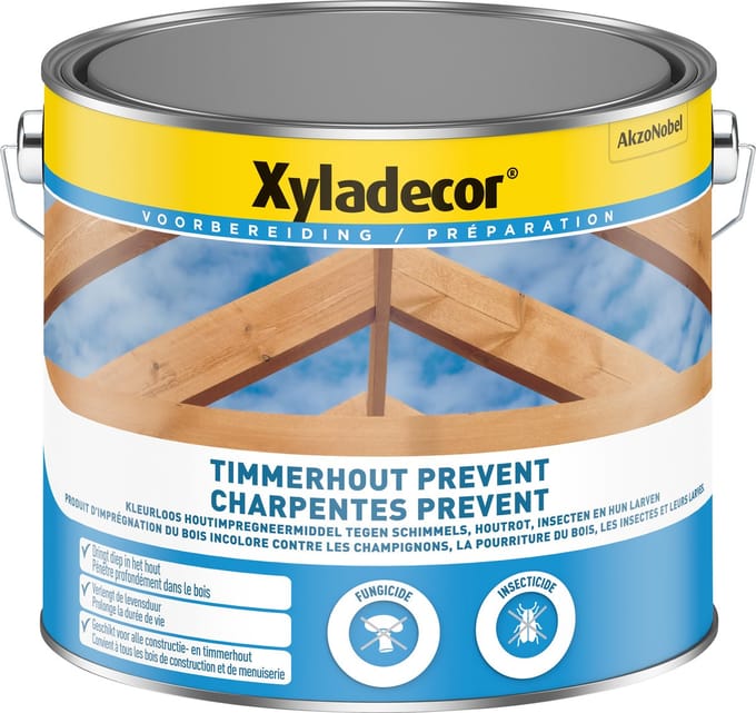 Xyladecor - Timmerhout Prevent - Kleurloos - 2,5 L