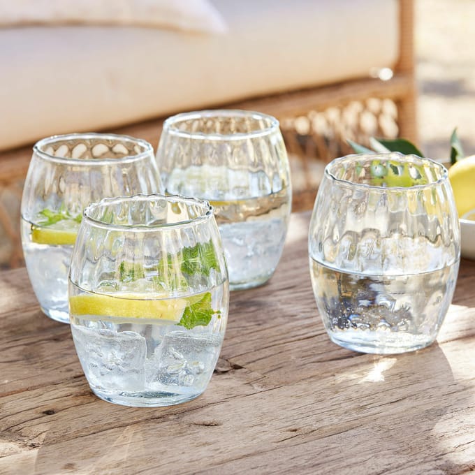 LOBERON Glas set van 4 Bourgavin helder