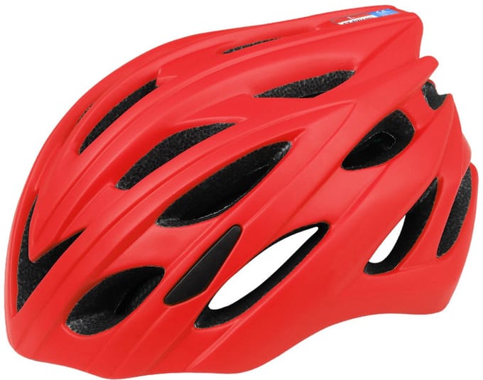 HBS HM-016 - Fietshelm - Met Ingebouwd LED Achterlicht - Rood