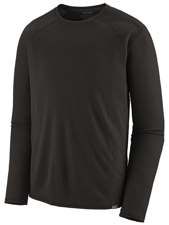 Patagonia Cap MW Crew Thermo Shirt zwart