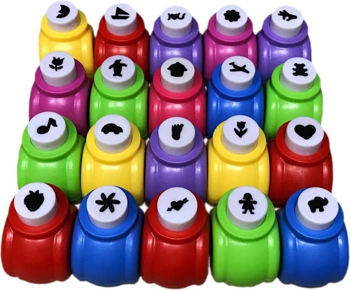 Set van 20 perforators voor kinderen