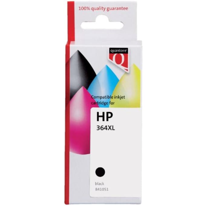 Inktcartridge Quantore alternatief tbv HP CB684EE 364XL zwart
