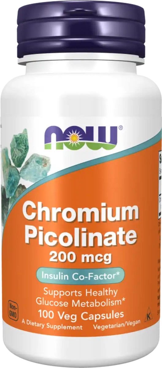 Chromium Picolinate 200mcg (100 Caps) Unflavored