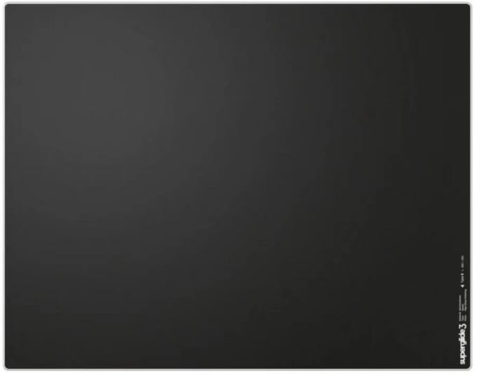 Superglide Glass Mousepad v3 Type‑S - Gaming Muismat - Zwart - Maat: L