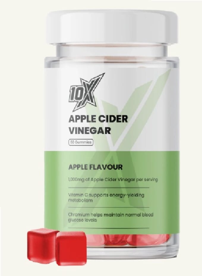 10X - Athletic - Gummies - Apple Cider Vinegar Gummies
