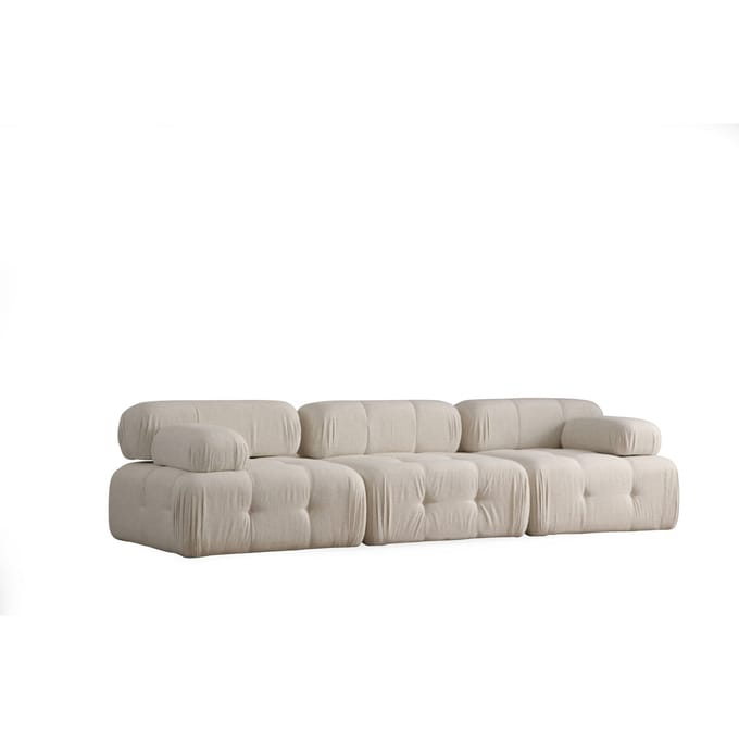 Modulaire zitbank Bubble Deluxe bouclé | Atelier Del Sofa