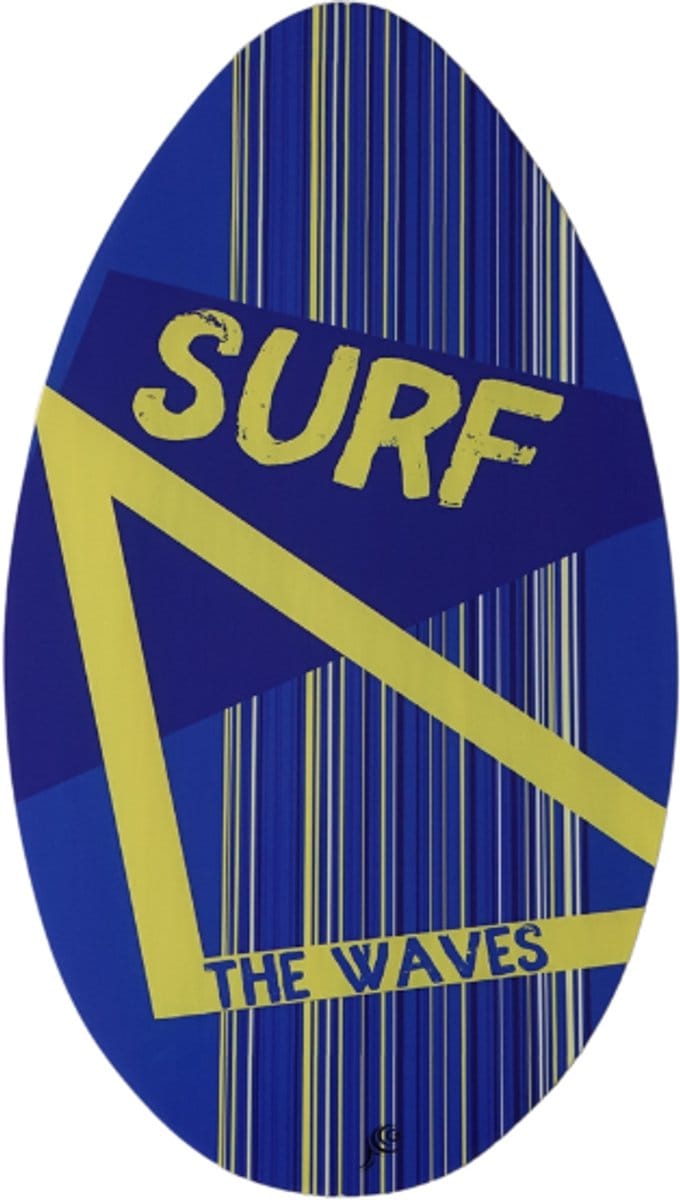 Gerkimex Skimboard Surf 90 cm - Surfboard - Duurzaam Hout - Flatland
