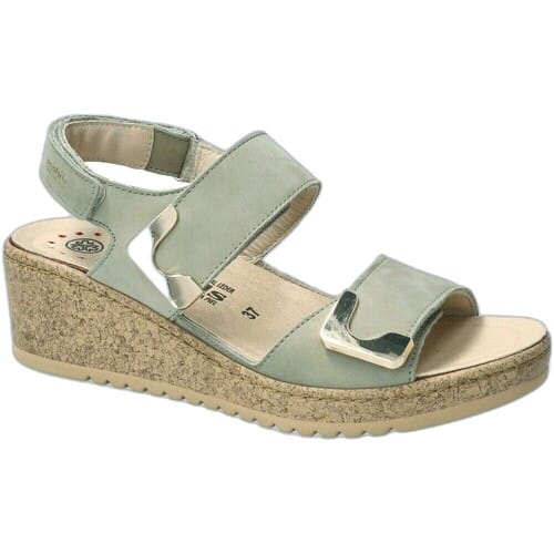 MEPHISTO SANDAAL - NAWEL BUCKSOFT 6992 LIGHT KAKI