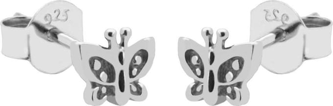 Karma Oorbellen Butterfly | Zilver