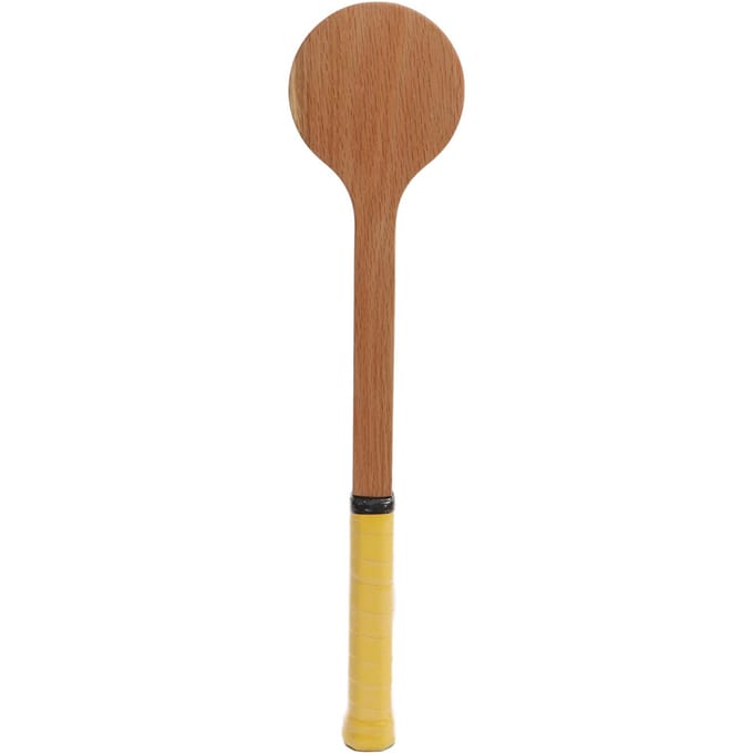 Tennis Pointer Lepel Hout Sweet Pointer Trainer Racket Swing Oefening Trainingshulp met Opbergtas brown