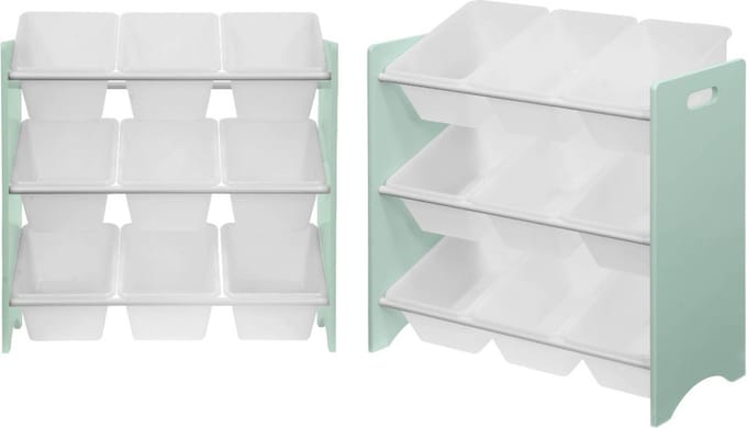 sweeek - Opbergkast voor kinderen, tobias, set van 2, 64x29,5x60cm