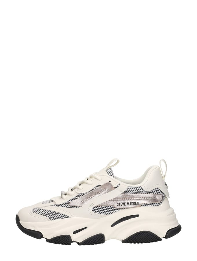 Steve Madden Possession-E Sneakers Laag - Gebroken wit - Maat 37