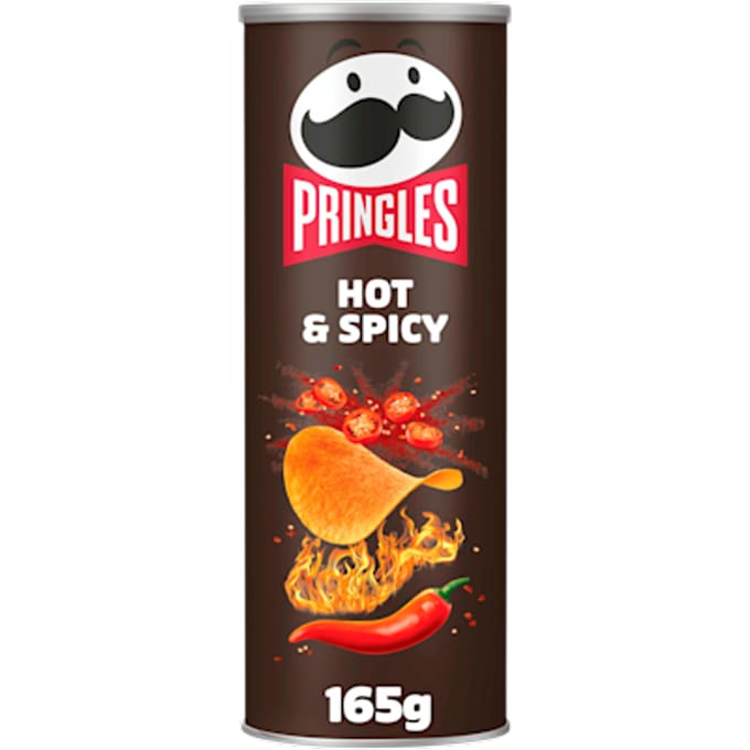 Chips Pringles hot spicy 165gr