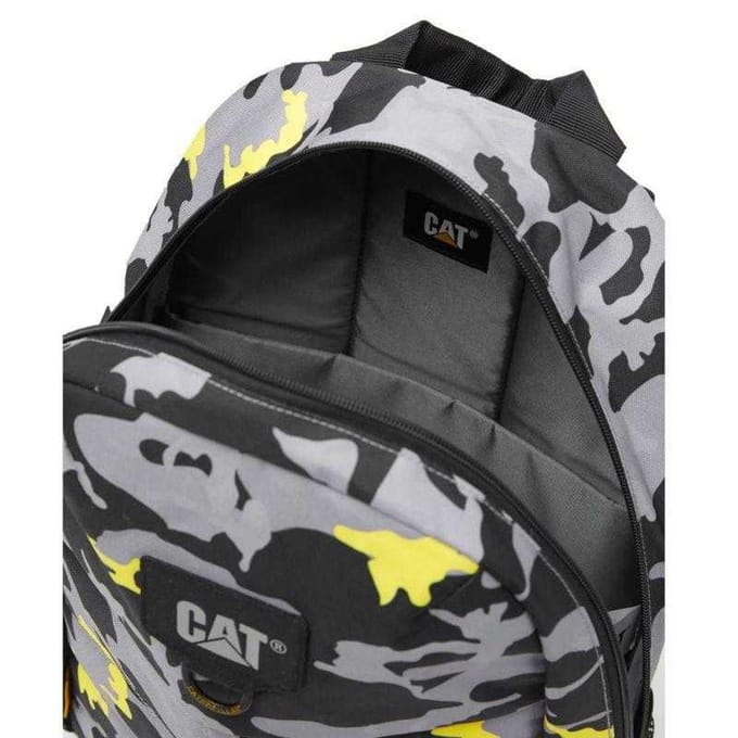 Caterpillar Benson Camo 22L Rugzak (Zwart/Grijs)