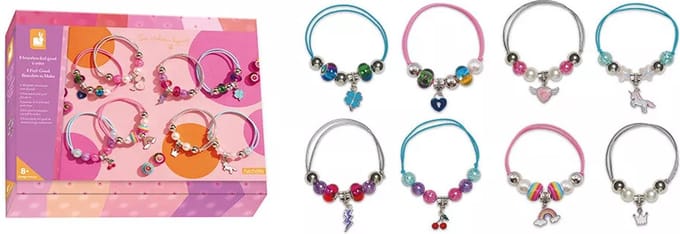 Janod - Les Ateliers Bijoux - 8 "feel good" armbanden maken