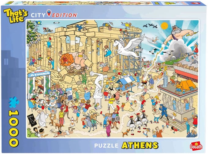 Goliath That's Life City Edition Athene - 1000 Puzzelstukjes - Legpuzzel (68x48cm)