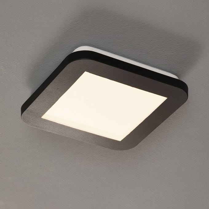 REALITY CAMILLUS - Plafondlamp - Badkamer - Zwart - Stappendim - 17cm