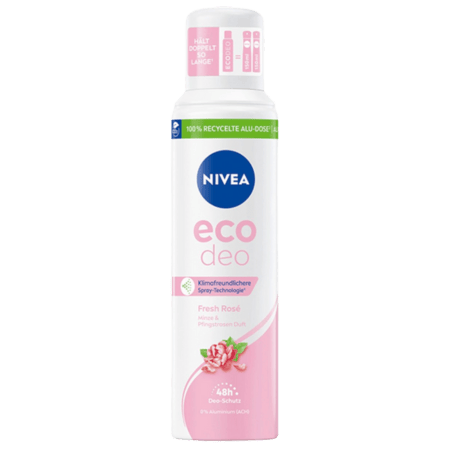 Nivea Eco Deo Fresh Rose Deodorant Spray – 125ml