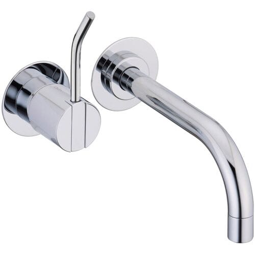 Vola wall-mounted washbasin single mixer 111L16, spout right, 16 cm long