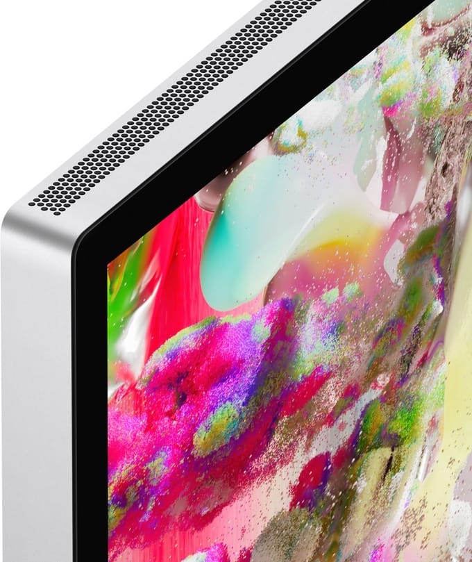 Apple Studio Display (met VESA-adapter, zonder standaard, glas met nanotextuur) Aluminium