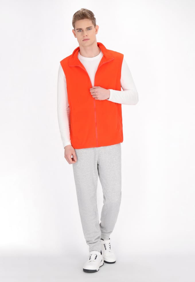 Mo Waistcoat Heren oranje