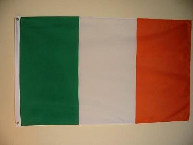 Ierse vlag van Ierland 90 x 150 cm