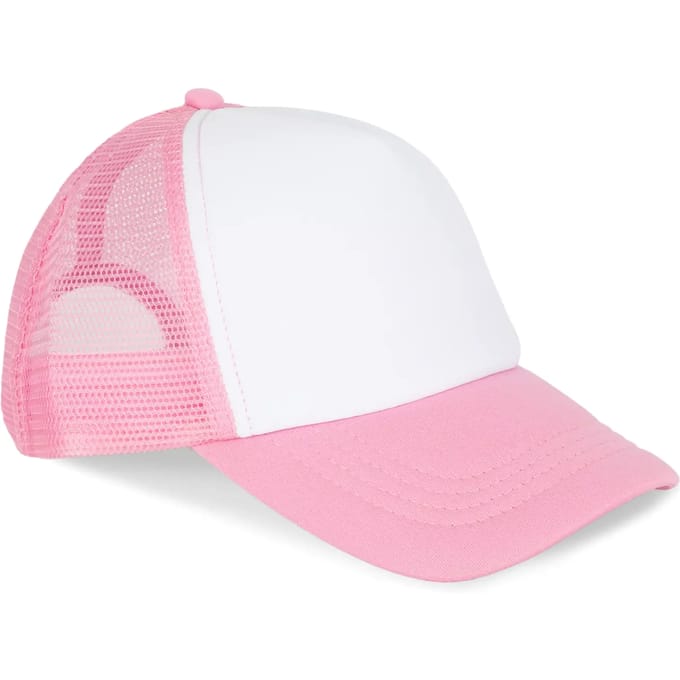 K-up Kindertruckerpet - 5 Panelen KP143 - White / Aurora Pink - One size