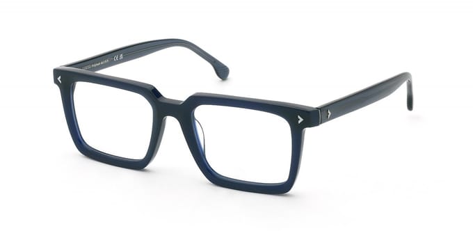 Lozza VL4408 Blu scuro opalino lucido 53/20/145 MAN Brilmonturen