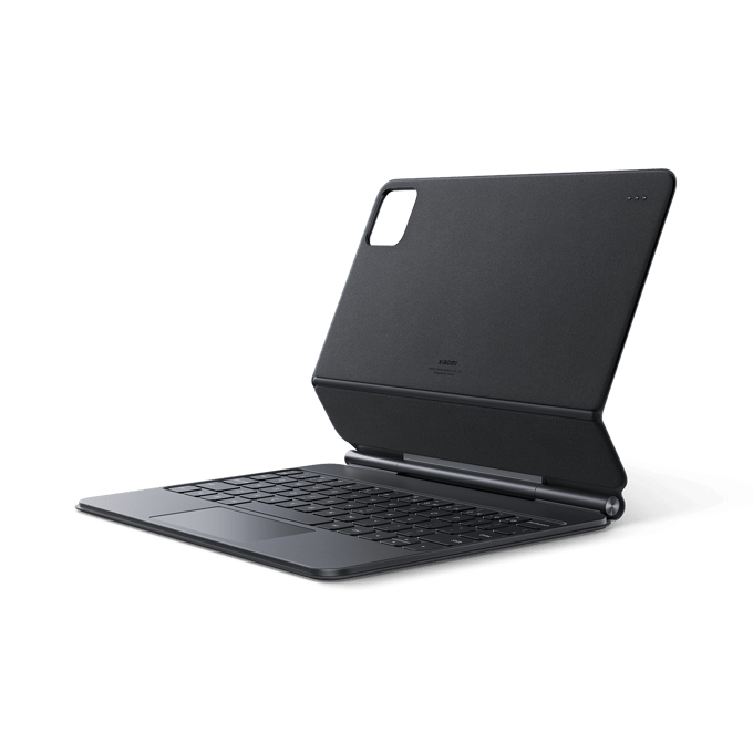 Xiaomi Focus - keyboard and folio case - with touchpad - QWERTY - US English Input Device - Keyboard and folio case - Engels (US international) - Zwart