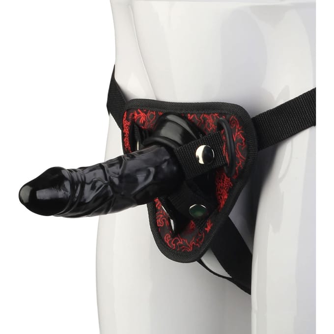 Deluxe Strap-on Dildo - Blaze